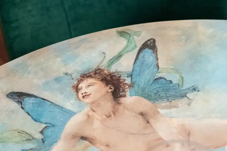Détail de fresque