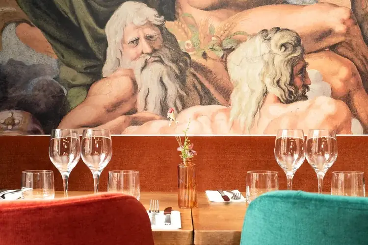 Les fresques de la salle de Melagodo
